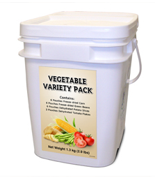 Food For Health - Freeze Dried Vegetable Variety - 160 Servings