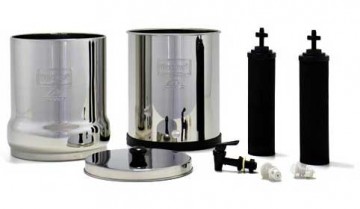 Big Berkey Filter Separated