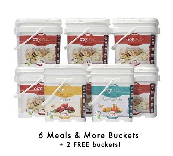 EasyPrep Meals & More 6 Month Supply