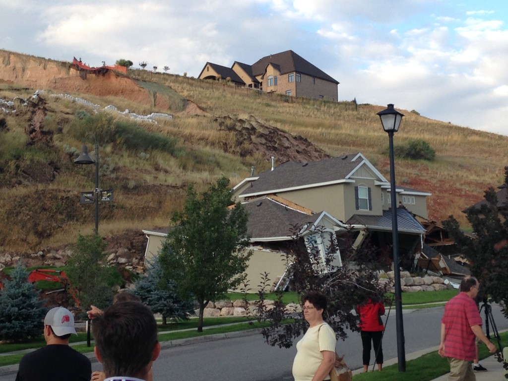 North Salt Lake Utah Landslide