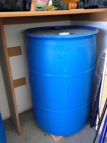 55 gallon water barrel